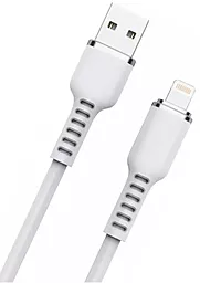 Кабель USB Walker 12w 3.3a Lightning cable white - миниатюра 2