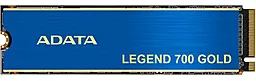 SSD Накопитель ADATA Legend 700 Gold 2TB M.2 NVMe (SLEG-700G-2TCS-S48)