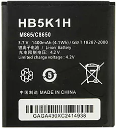 Аккумулятор Huawei U8650 Sonic / HB5K1H (1150 - 1400 mAh) 12 мес. гарантии - миниатюра 2