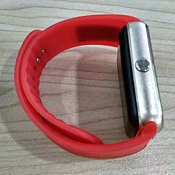 Смарт-часы UWatch Smart GT08 Silver with Red strap - миниатюра 4