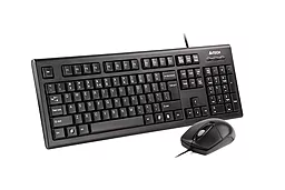 Комплект (клавиатура+мышка) A4Tech Black (KR-8572) - миниатюра 3