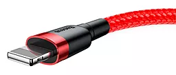 Кабель USB Baseus Kevlar 2M Lightning Cable Red (CALKLF-C19) - миниатюра 2