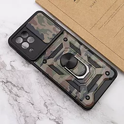 Чехол Epik Camshield Serge Ring Camo для Samsung Galaxy M53 5G Army Brown - миниатюра 5