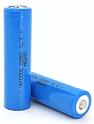 Аккумулятор ViPow 18650 Li-ion 3.7V (3000 mAh) Blue ICR18650 TipTop 1шт.