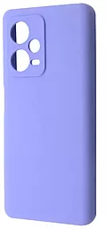 Чехол Wave Full Silicone Cover для Xiaomi Redmi Note 12 Pro Plus Light Purple
