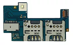 Шлейф Sony Xperia C S39h C2305 / C2306 з роз'ємом SIM-карти та карти пам'яті (2SIM)