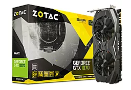 Видеокарта Zotac GeForce GTX 1070 AMP Edition (ZT-P10700C-10P)