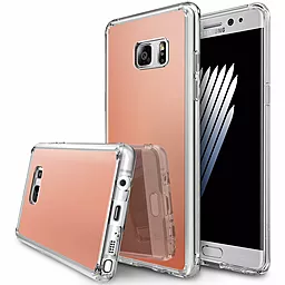 Чехол Ringke Fusion Mirror Samsung N930 Galaxy Note 7 Rose Gold (151772)