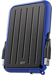 Внешний жесткий диск Silicon Power Armor A66 1 TB Blue (SP010TBPHD66SS3B)