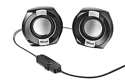 Колонки акустические Trust Polo Compact 2.0 Speaker Set Black - миниатюра 2