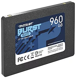 SSD Накопитель Patriot Burst Elite 960 GB (PBE960GS25SSDR) - миниатюра 2