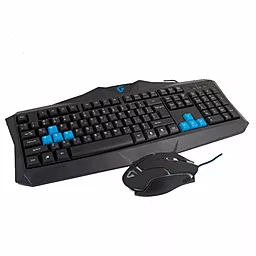 Комплект (клавіатура+мишка) Gemix (WC-200) Black - мініатюра 2
