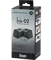 Колонки акустичні Divoom Iris-02 USB Black - мініатюра 3