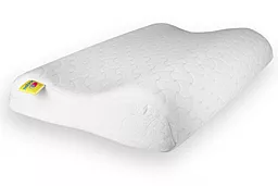 Хвиляста ортопедична подушка для сну з ефектом пам'яті HighFoam Garniy Son (Гарний сон)