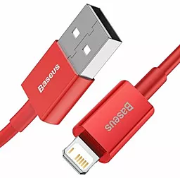 Кабель USB Baseus Superior Series 2.4A 2M Fast Charging Lightning Cable  Red (CALYS-C09) - миниатюра 2