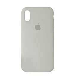 Чехол Silicone Case Full для Apple iPhone XS Max Stone