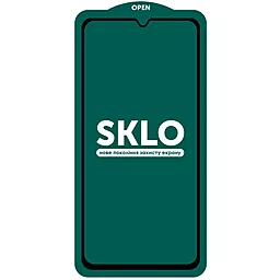 Защитное стекло SKLO 5D для Samsung Galaxy A24 4G (без упаковки) Черный