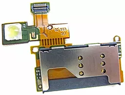 Шлейф Sony Ericsson W995 с коннектором SIM-карты Original