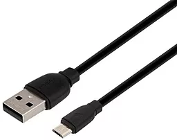 Кабель USB Remax Suji Pro 2.4A RC-138m micro USB Cable Black - миниатюра 2