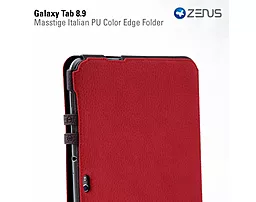 Чехол для планшета Zenus Galaxy Tab 8.9 Leather Case 'Masstige' Color Edge Diary Series Wine-Red - миниатюра 3