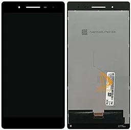 Дисплей для планшета Lenovo Tab 4 7 TB-7504F, TB-7504X LTE + Touchscreen (original) Black