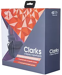 Навушники Gemix Clarks Black/Red - мініатюра 7