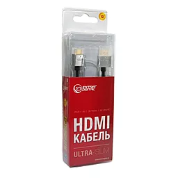 Видеокабель ExtraDigital mini HDMI - HDMI v1.4b 1.5m Ultra-Slim (KBH1606) - миниатюра 4