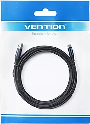 Кабель USB Vention 15w 3a 2m USB Type-C cable black (COKBH) - миниатюра 5
