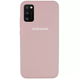 Чехол Epik Silicone Cover My Color Full Protective (AA) Samsung A415 Galaxy A41 Pink Sand