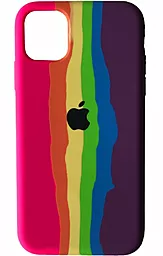 Чехол 1TOUCH Silicone Case Full для Apple iPhone 11 Rainbow 7