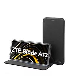 Чехол BeCover Exclusive для ZTE Blade A72 Black (709071)