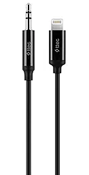 Аудио кабель Ttec AUX mini Jack 3.5mm - Lightning M/M Cable 1 м black (2DK42S)
