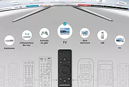 Пульт для телевизора Samsung UE49KU6450U (336557) - миниатюра 6