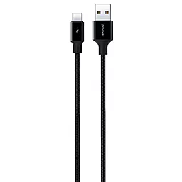 Кабель USB Proove Light Weft 12w USB Type-C cable Black (CCLW20001201)