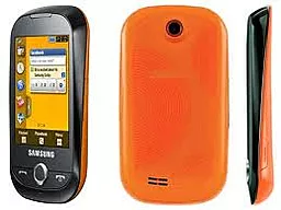 Корпус для Samsung S3650 Orange