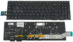Клавіатура для ноутбуку Dell Gamming 3590, 5590 з підсвіткою клавіш RGB без рамки Original Black