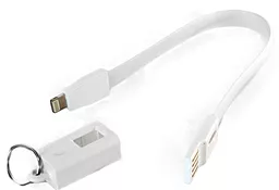 Кабель USB ExtraDigital Lightning Cable 0.18м White (KBU1789) - миниатюра 2
