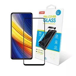 Защитное стекло Global Full Glue для Xiaomi Poco X3 Pro Black (1283126511875	)