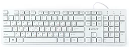 Клавиатура Gembird KB-MCH-03-W-UA USB UKR White - миниатюра 2