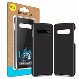 Чехол MAKE City Case Samsung G975 Galaxy S10 Plus Black (MCC-SS10PBK)