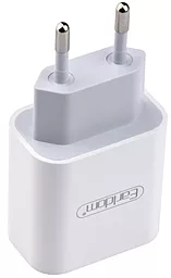 Сетевое зарядное устройство с быстрой зарядкой Earldom ES-EU3 20w PD USB-C home charger white - миниатюра 2