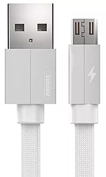 Кабель USB Remax Kerolla micro USB Cable White (RC-094m)