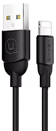 USB Кабель Usams Ice-Cream Lightning Cable Black (US-SJ245)
