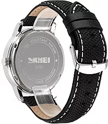Часы наручные SKMEI 9303SIBK Silver/Black - миниатюра 3