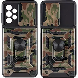 Чохол Epik Camshield Serge Ring Camo для Samsung Galaxy A13 4G Army Brown