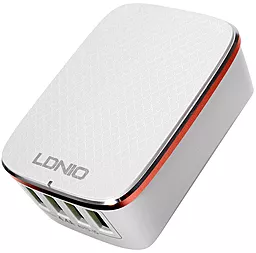 Сетевое зарядное устройство LDNio Home Charger 4USB 4.4A White (DL-A4404)