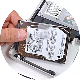 Встановлення, заміна жорсткого диску в ноутбуці