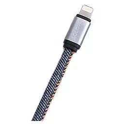 Кабель USB Solove Lightning to USB Cable Nylon Jeans - миниатюра 2