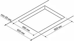 Варочная поверхность газовая Pyramida PFG 647 Sand Luxe - миниатюра 7