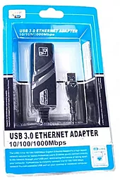 Сетевая карта EasyLife USB-A 3.0 - RJ45 Ethernet Adapter Black - миниатюра 5